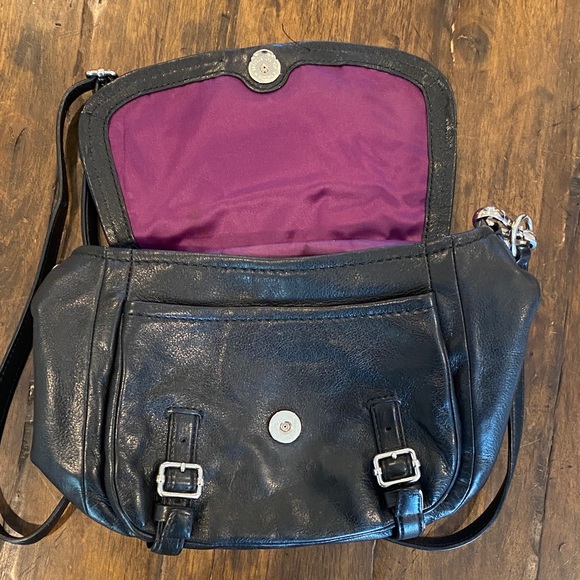 Coach Black Leather Crossbody Bag - Picture 4 of 6